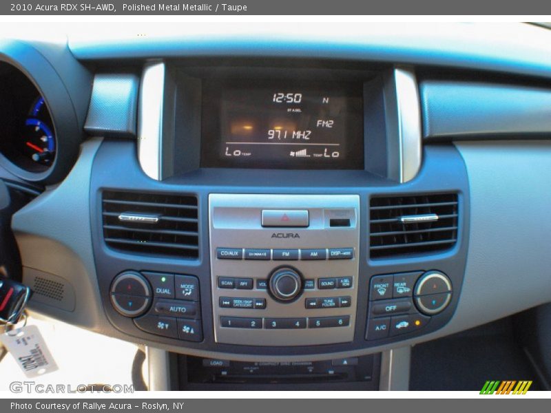 Polished Metal Metallic / Taupe 2010 Acura RDX SH-AWD