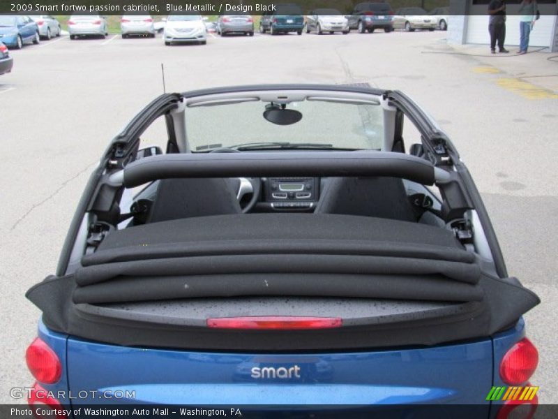 Blue Metallic / Design Black 2009 Smart fortwo passion cabriolet