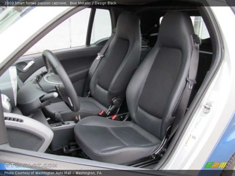 Blue Metallic / Design Black 2009 Smart fortwo passion cabriolet