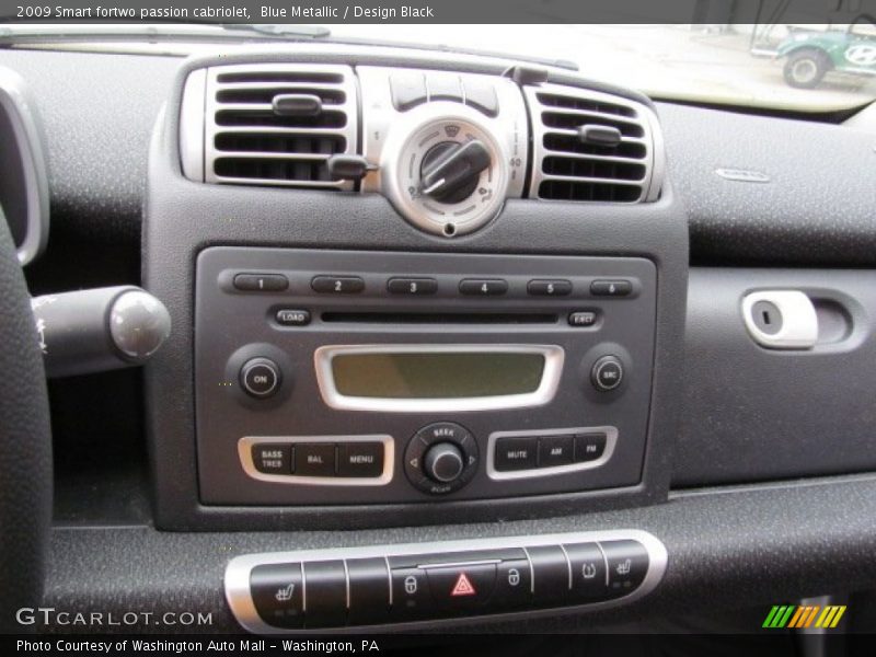 Blue Metallic / Design Black 2009 Smart fortwo passion cabriolet