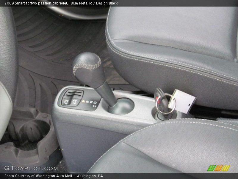 Blue Metallic / Design Black 2009 Smart fortwo passion cabriolet