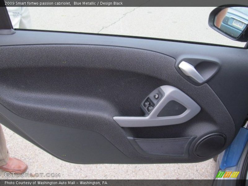 Blue Metallic / Design Black 2009 Smart fortwo passion cabriolet