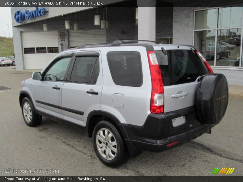 Satin Silver Metallic / Black 2005 Honda CR-V EX 4WD