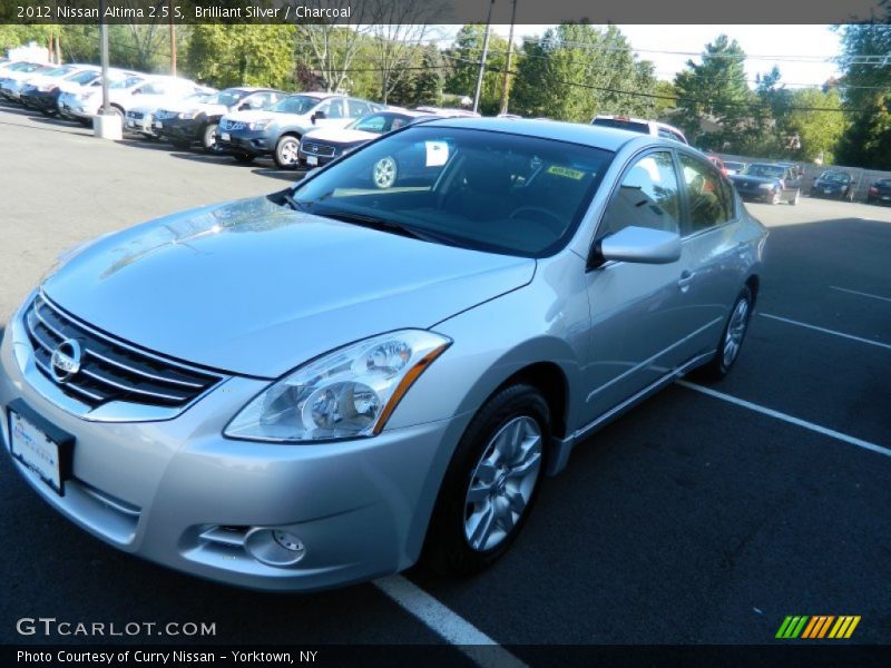 Brilliant Silver / Charcoal 2012 Nissan Altima 2.5 S