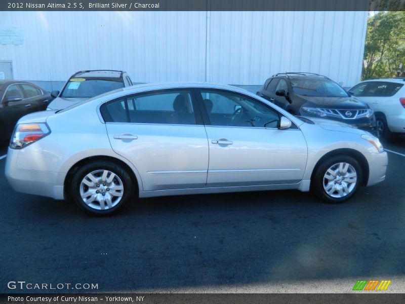 Brilliant Silver / Charcoal 2012 Nissan Altima 2.5 S