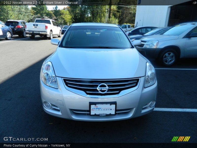 Brilliant Silver / Charcoal 2012 Nissan Altima 2.5 S