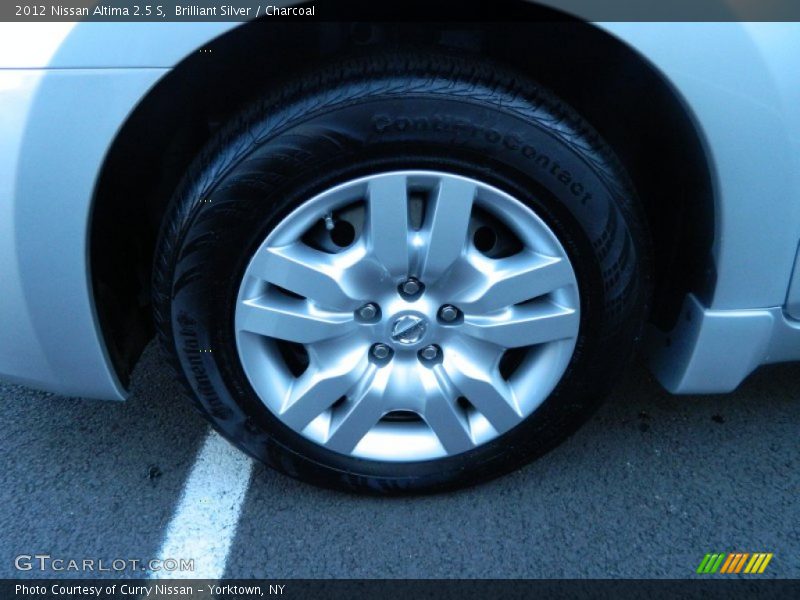 Brilliant Silver / Charcoal 2012 Nissan Altima 2.5 S