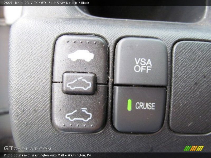 Satin Silver Metallic / Black 2005 Honda CR-V EX 4WD