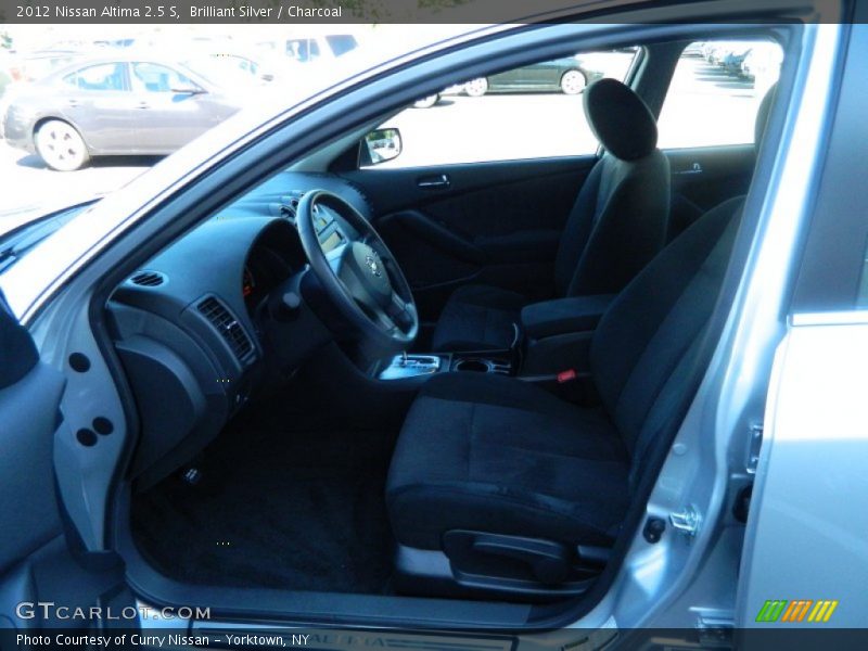 Brilliant Silver / Charcoal 2012 Nissan Altima 2.5 S