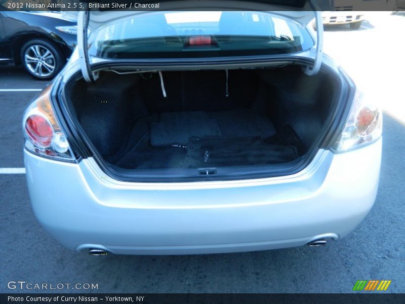 Brilliant Silver / Charcoal 2012 Nissan Altima 2.5 S