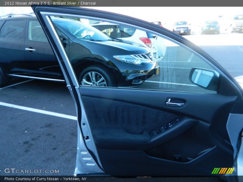 Brilliant Silver / Charcoal 2012 Nissan Altima 2.5 S