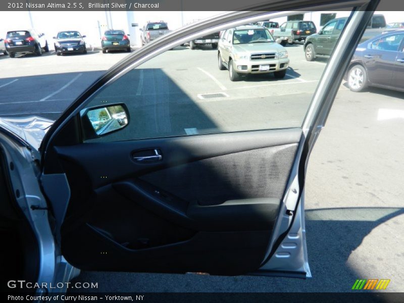 Brilliant Silver / Charcoal 2012 Nissan Altima 2.5 S