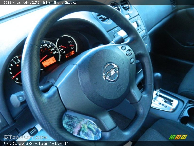 Brilliant Silver / Charcoal 2012 Nissan Altima 2.5 S