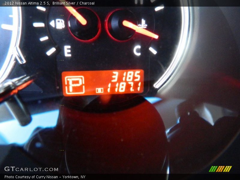 Brilliant Silver / Charcoal 2012 Nissan Altima 2.5 S