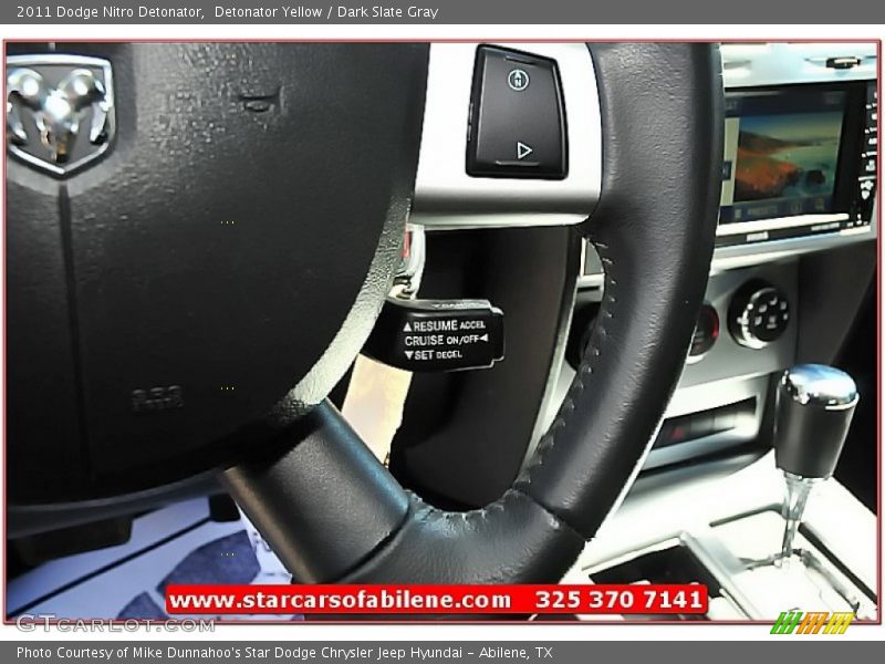 Detonator Yellow / Dark Slate Gray 2011 Dodge Nitro Detonator