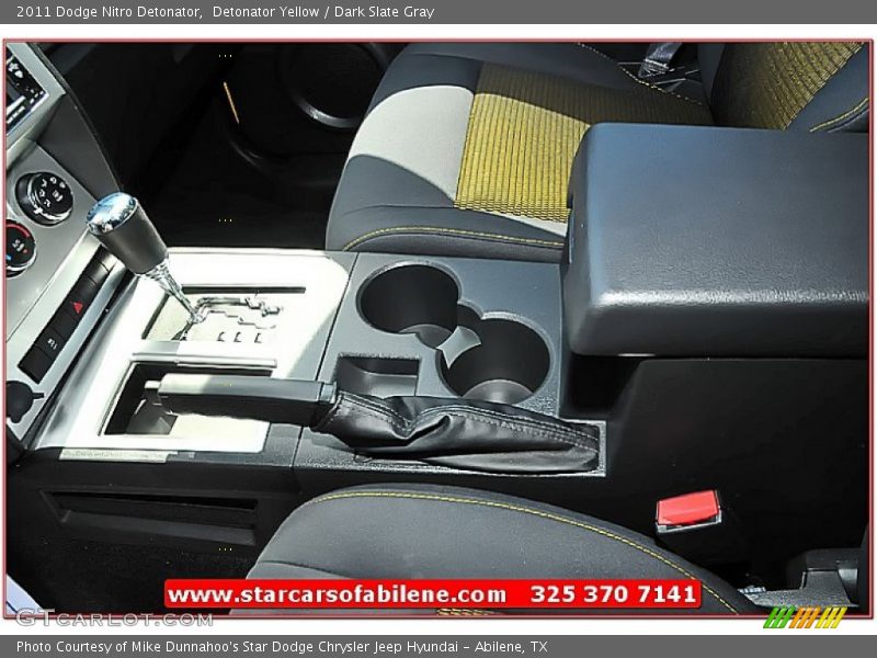 Detonator Yellow / Dark Slate Gray 2011 Dodge Nitro Detonator