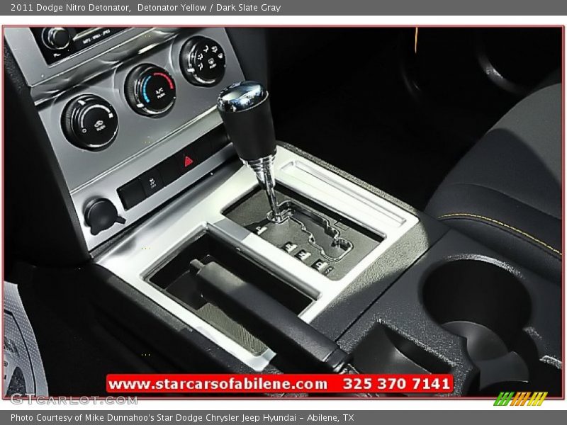 Detonator Yellow / Dark Slate Gray 2011 Dodge Nitro Detonator