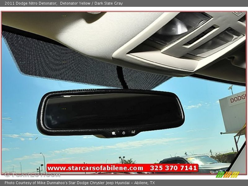 Detonator Yellow / Dark Slate Gray 2011 Dodge Nitro Detonator