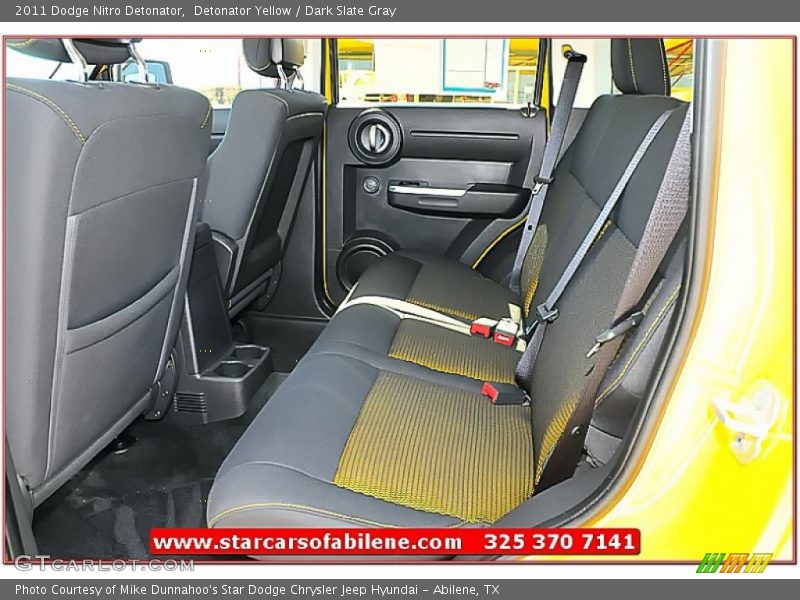 Detonator Yellow / Dark Slate Gray 2011 Dodge Nitro Detonator