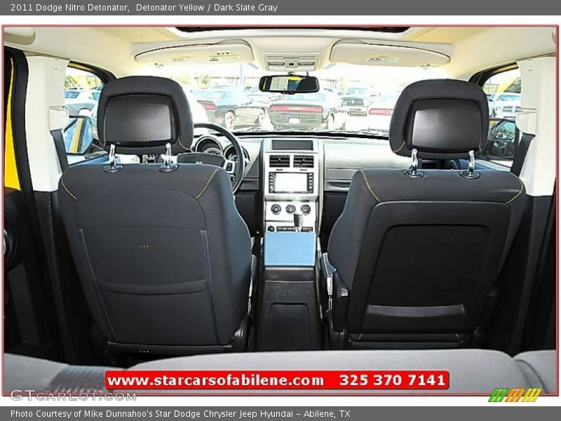 Detonator Yellow / Dark Slate Gray 2011 Dodge Nitro Detonator