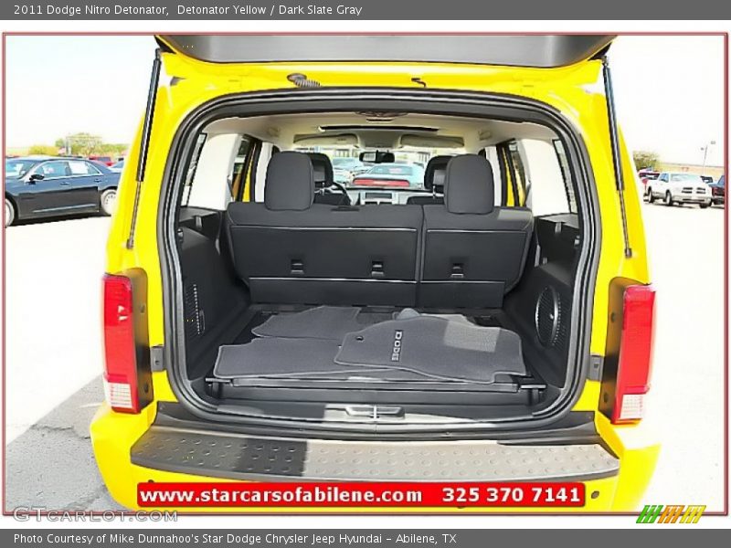 Detonator Yellow / Dark Slate Gray 2011 Dodge Nitro Detonator