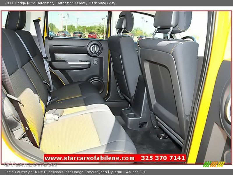 Detonator Yellow / Dark Slate Gray 2011 Dodge Nitro Detonator