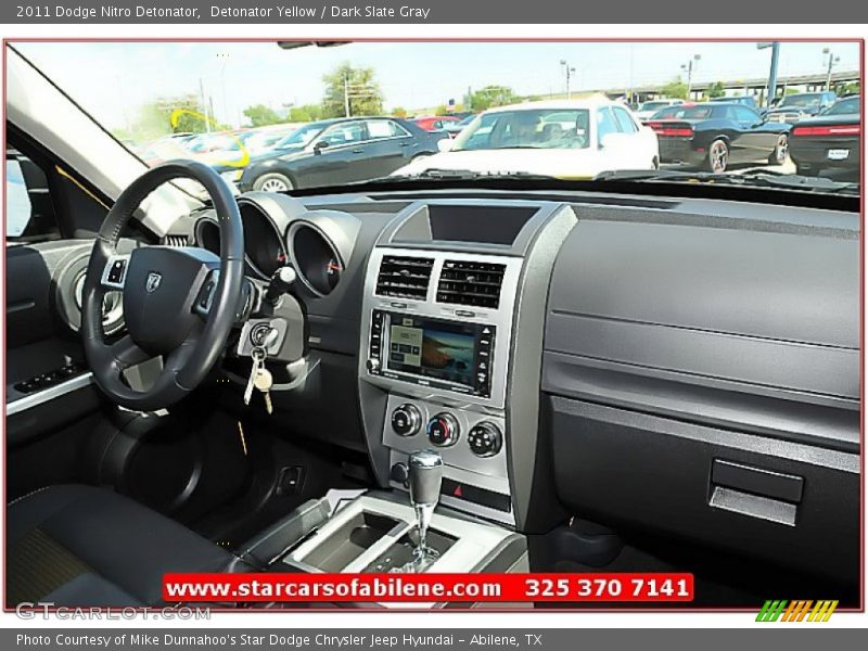 Detonator Yellow / Dark Slate Gray 2011 Dodge Nitro Detonator
