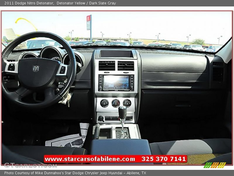 Detonator Yellow / Dark Slate Gray 2011 Dodge Nitro Detonator