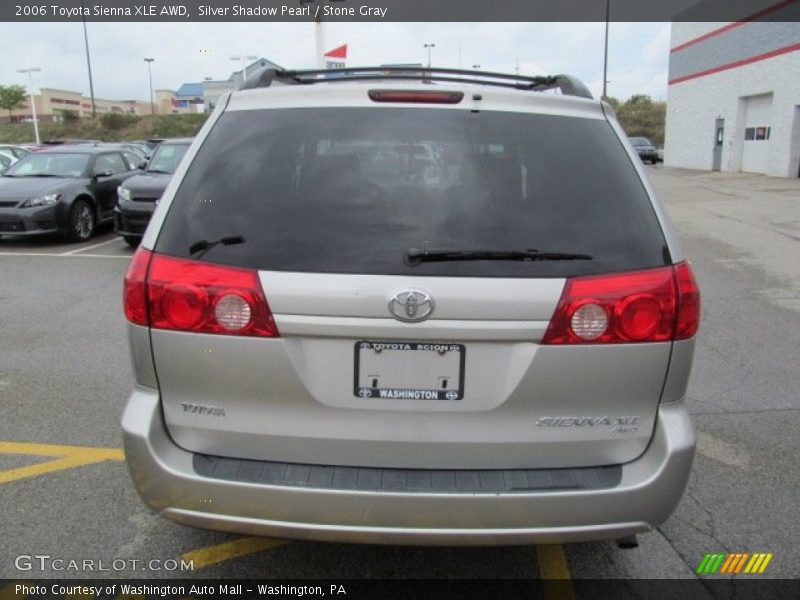 Silver Shadow Pearl / Stone Gray 2006 Toyota Sienna XLE AWD
