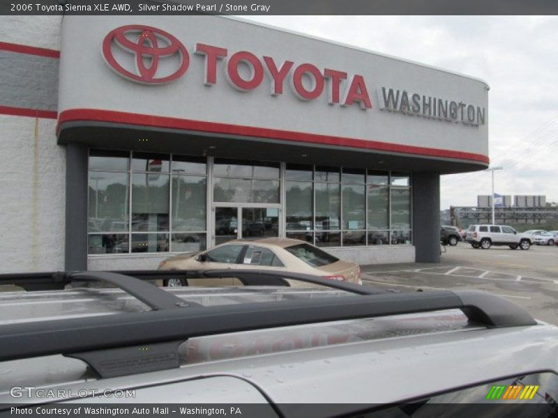 Silver Shadow Pearl / Stone Gray 2006 Toyota Sienna XLE AWD