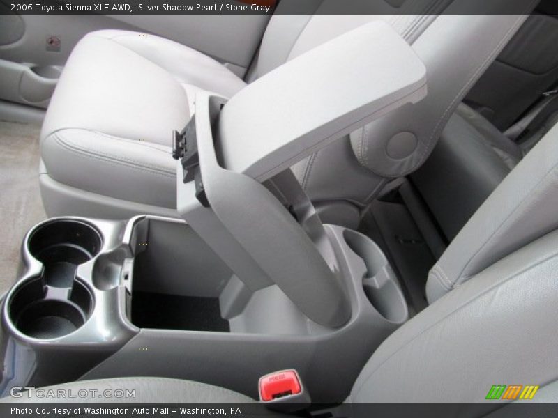 Silver Shadow Pearl / Stone Gray 2006 Toyota Sienna XLE AWD