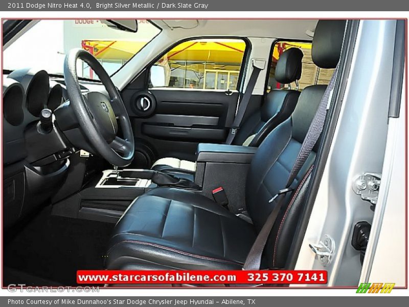 Bright Silver Metallic / Dark Slate Gray 2011 Dodge Nitro Heat 4.0