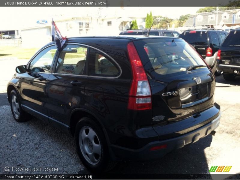 Nighthawk Black Pearl / Ivory 2008 Honda CR-V LX 4WD
