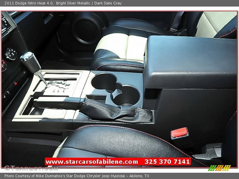 Bright Silver Metallic / Dark Slate Gray 2011 Dodge Nitro Heat 4.0