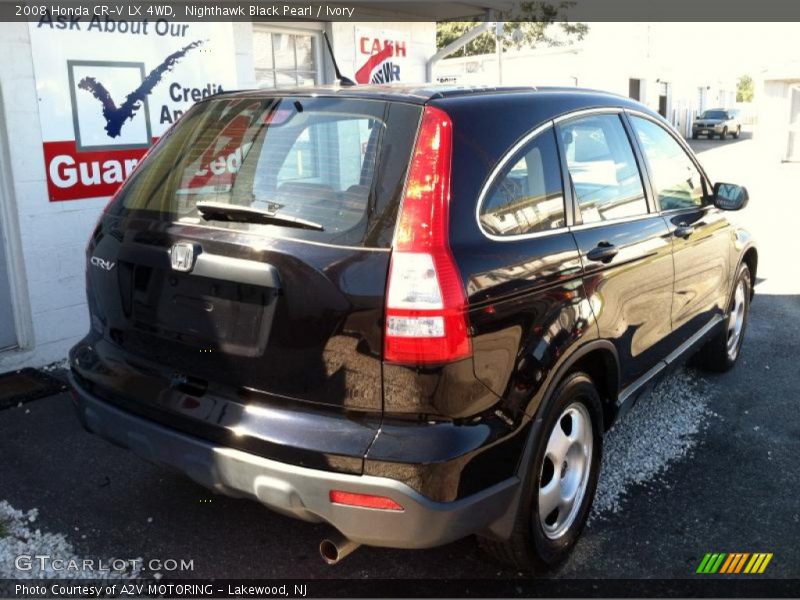 Nighthawk Black Pearl / Ivory 2008 Honda CR-V LX 4WD