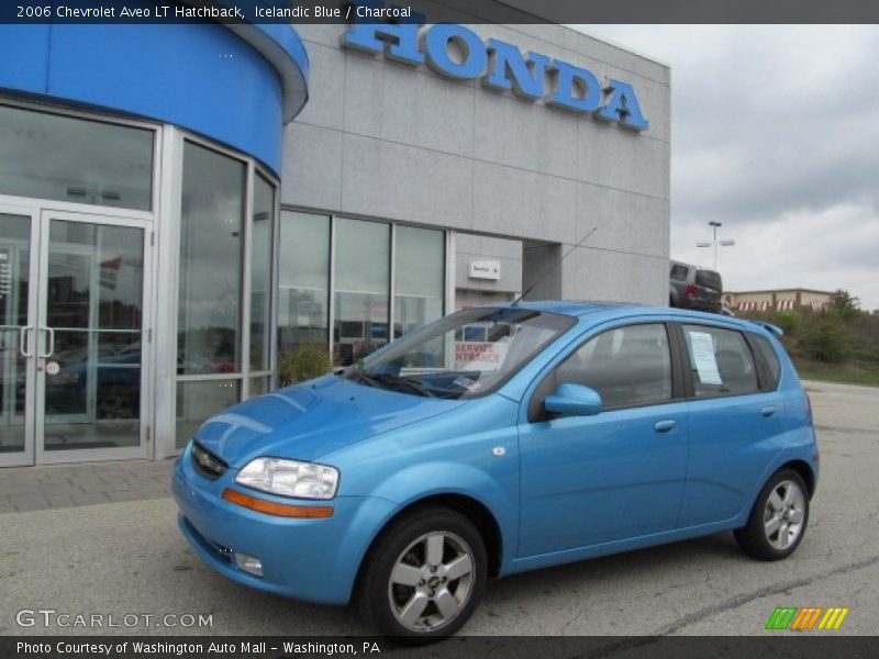 Icelandic Blue / Charcoal 2006 Chevrolet Aveo LT Hatchback