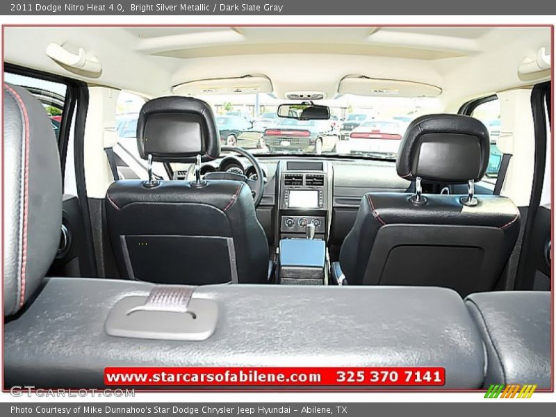 Bright Silver Metallic / Dark Slate Gray 2011 Dodge Nitro Heat 4.0