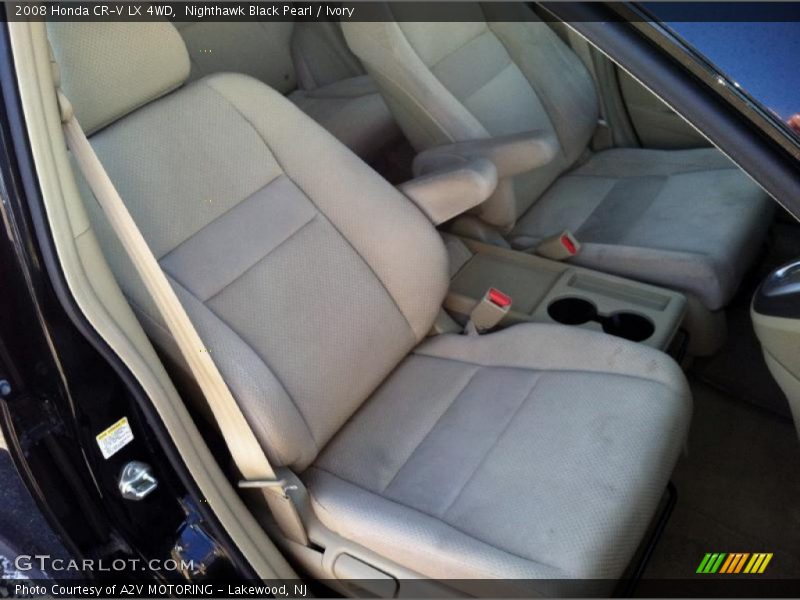 Nighthawk Black Pearl / Ivory 2008 Honda CR-V LX 4WD