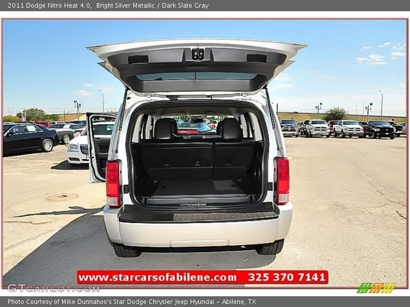 Bright Silver Metallic / Dark Slate Gray 2011 Dodge Nitro Heat 4.0