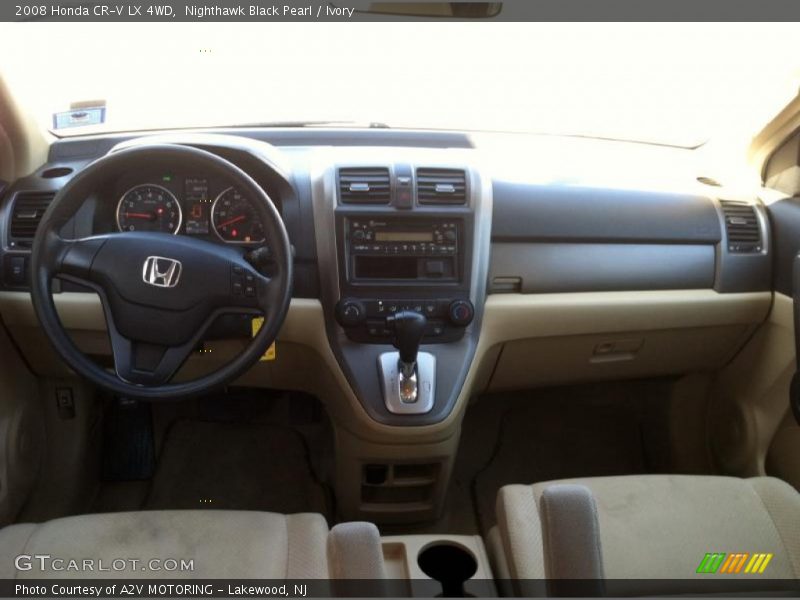 Nighthawk Black Pearl / Ivory 2008 Honda CR-V LX 4WD