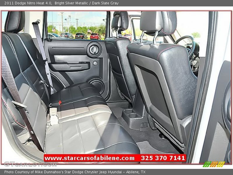 Bright Silver Metallic / Dark Slate Gray 2011 Dodge Nitro Heat 4.0