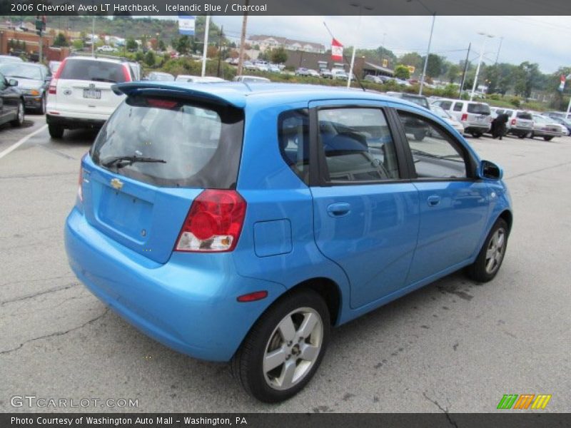 Icelandic Blue / Charcoal 2006 Chevrolet Aveo LT Hatchback