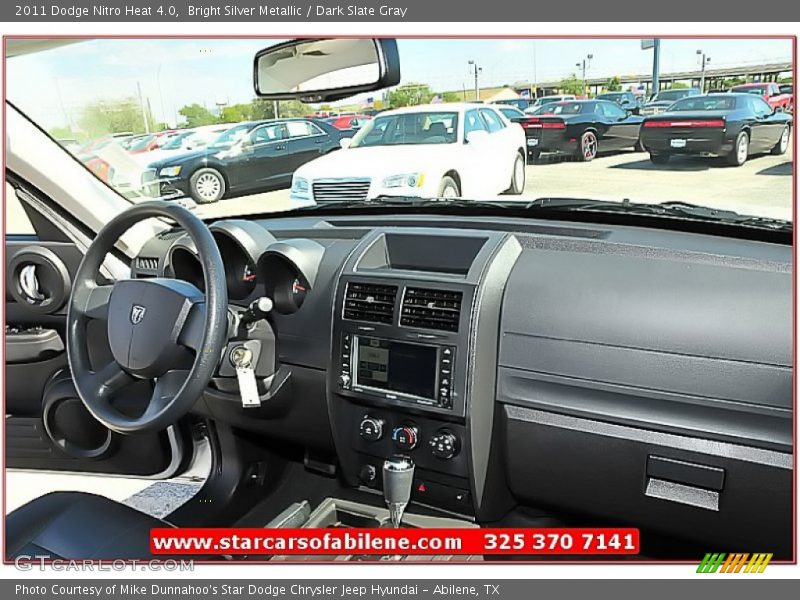 Bright Silver Metallic / Dark Slate Gray 2011 Dodge Nitro Heat 4.0