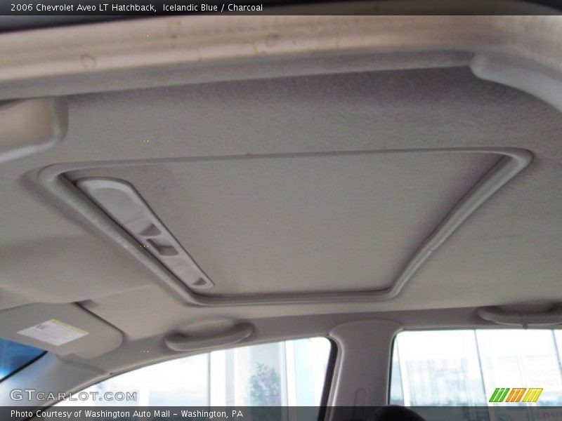 Icelandic Blue / Charcoal 2006 Chevrolet Aveo LT Hatchback