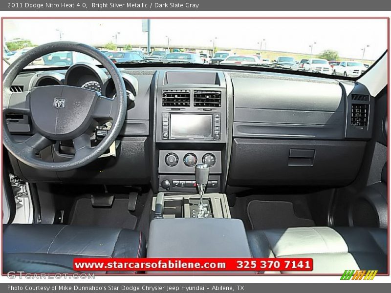 Bright Silver Metallic / Dark Slate Gray 2011 Dodge Nitro Heat 4.0