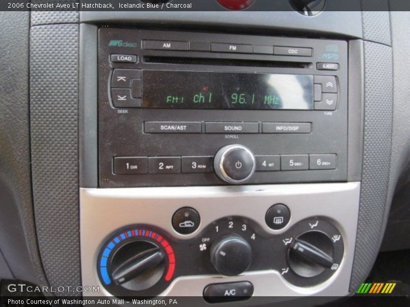 Icelandic Blue / Charcoal 2006 Chevrolet Aveo LT Hatchback