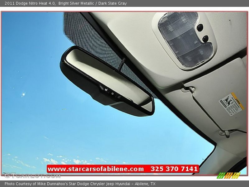 Bright Silver Metallic / Dark Slate Gray 2011 Dodge Nitro Heat 4.0