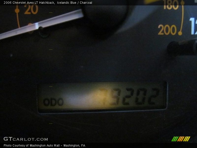 Icelandic Blue / Charcoal 2006 Chevrolet Aveo LT Hatchback