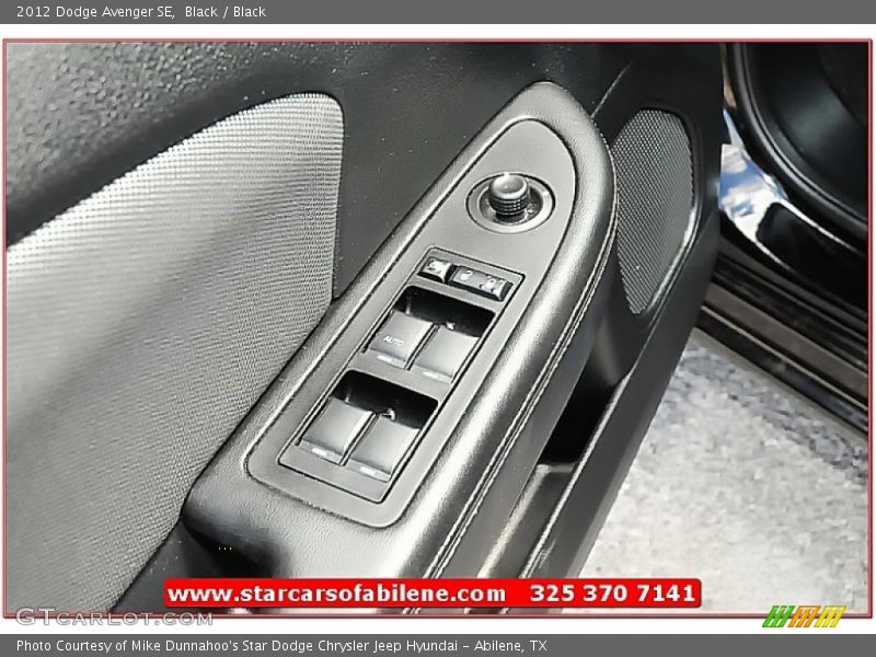 Black / Black 2012 Dodge Avenger SE