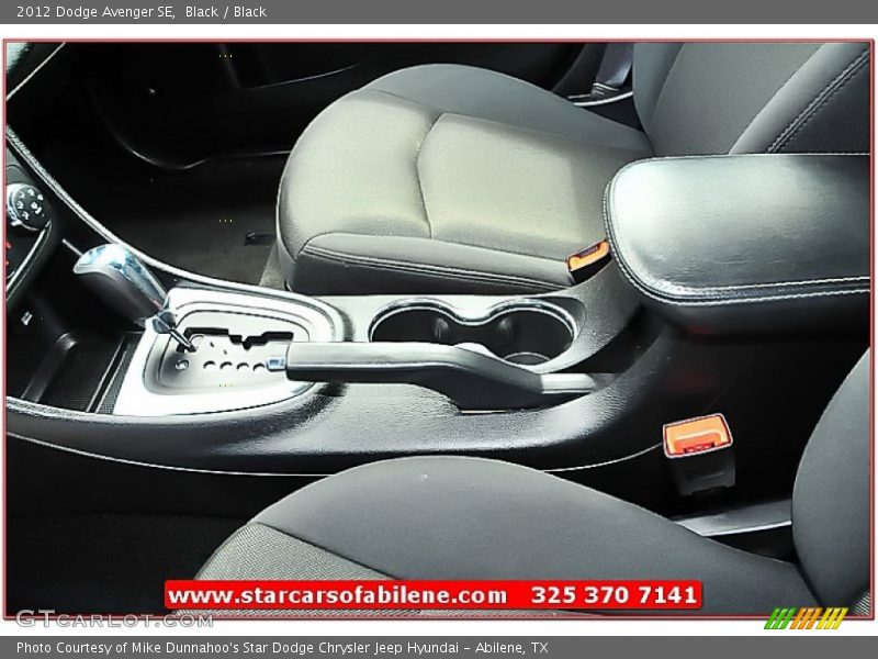 Black / Black 2012 Dodge Avenger SE